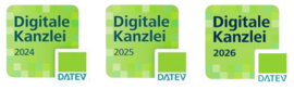 Auszeichnungen Digitale Kanzlei 2024, 2025 und 2026